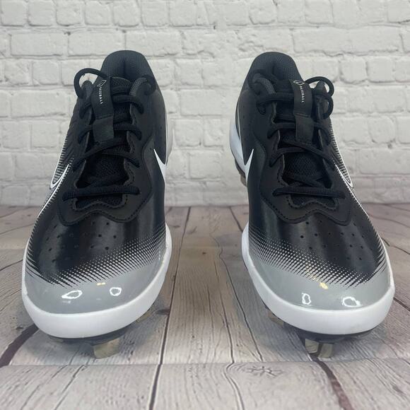 Nike Alpha Huarache Varsity 4 Low Baseball Metal Cleats Mens Size 7 (DJ6516-010) - Picture 6 of 11